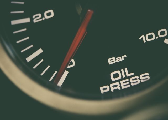 driving with bad oil pressure sensor