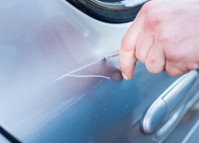 types of scratches on cars