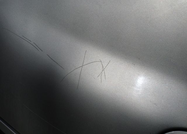 types of scratches on cars