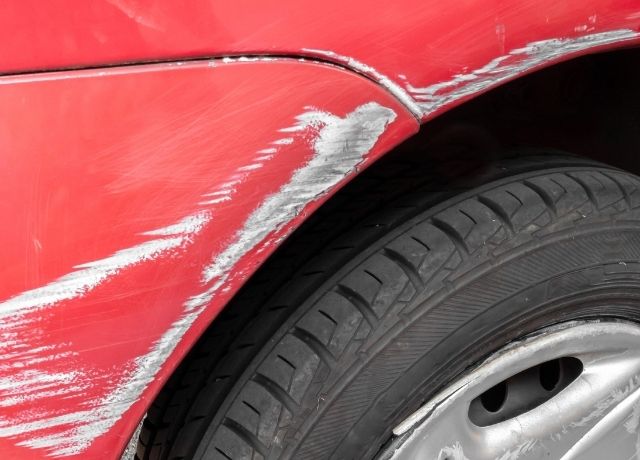types of scratches on cars