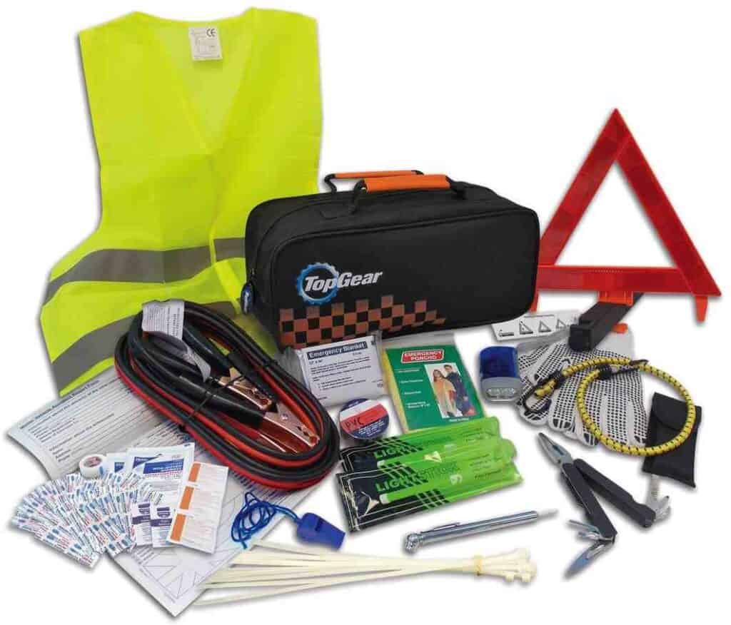 Winter safety kits for cars
