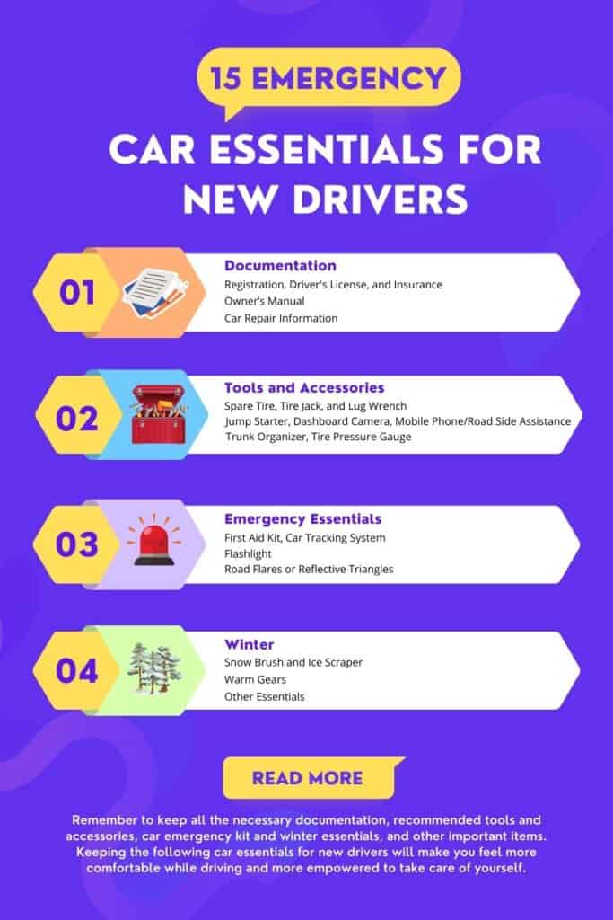Car Essentials For New Drivers