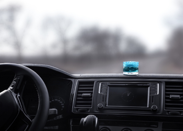 Car deodorant melting