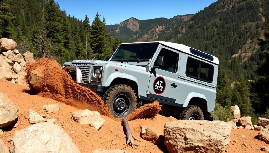 Land Rover Defender 110 off-road capabilities