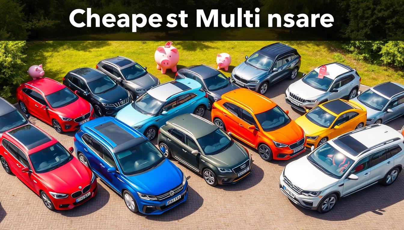 How to get cheapest multi car insurance