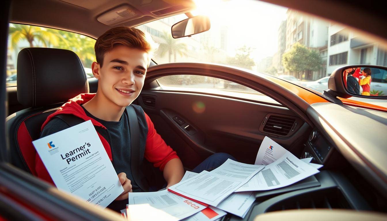 learner permit insurance own car