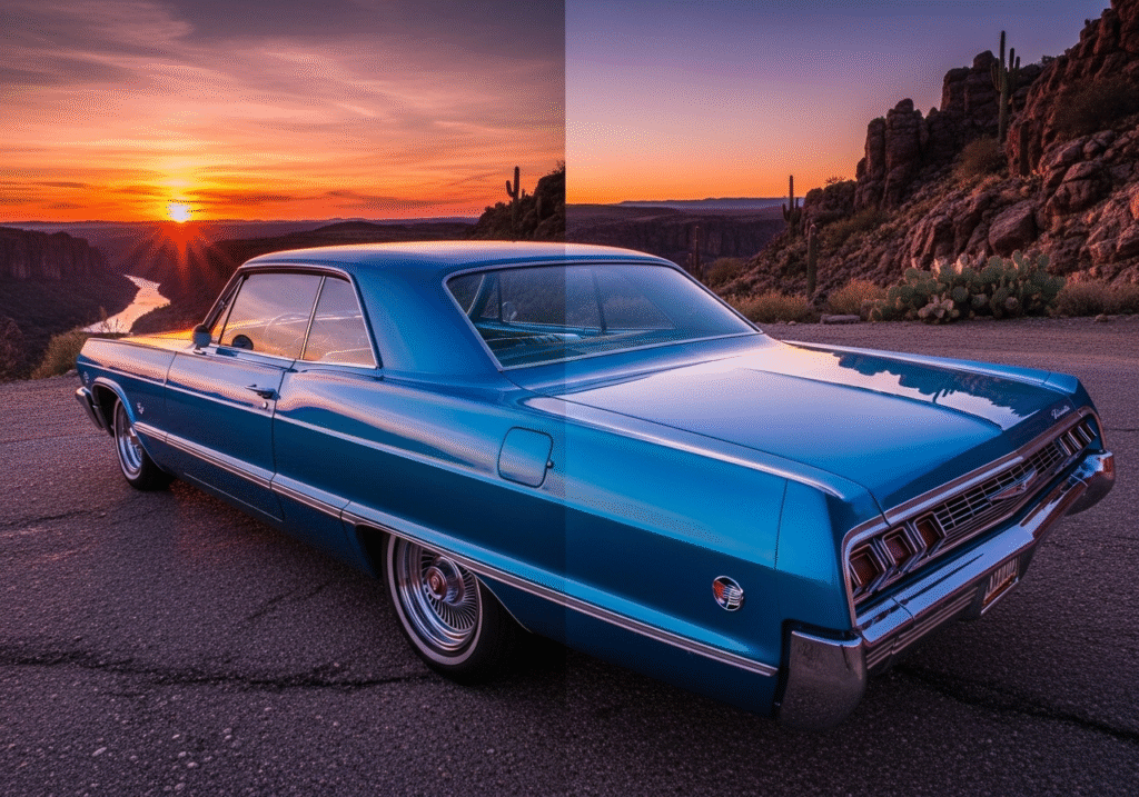 Blue Car