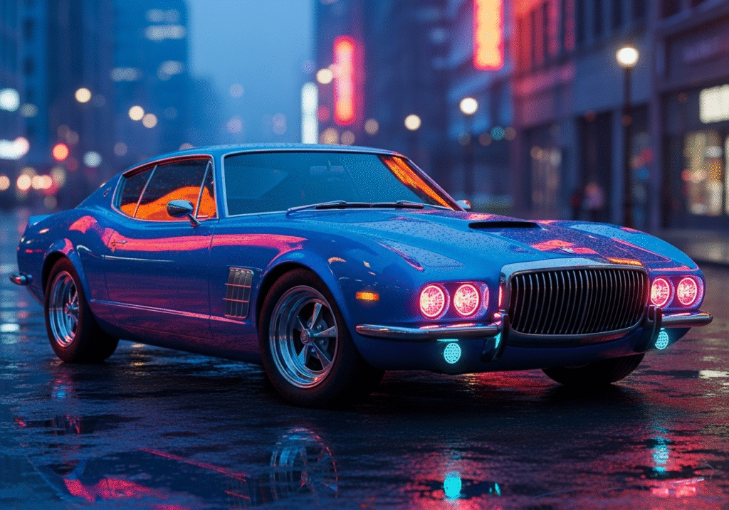 Blue Car