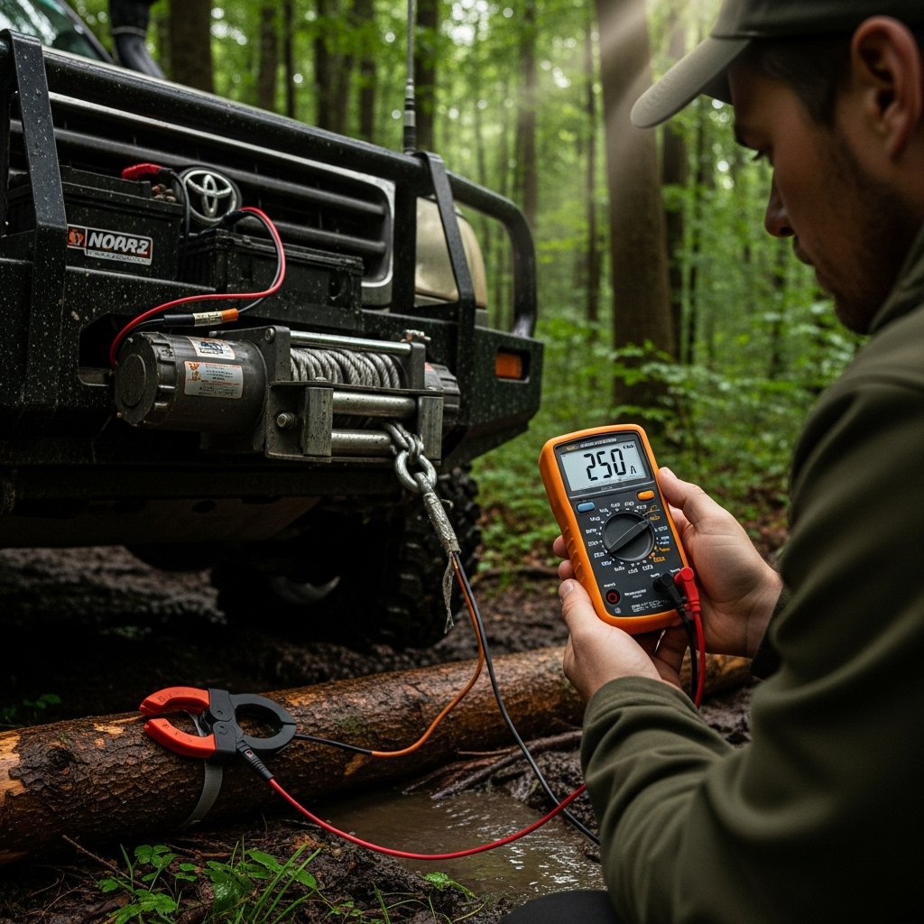 How Many Amps Does A 12V Winch Draw