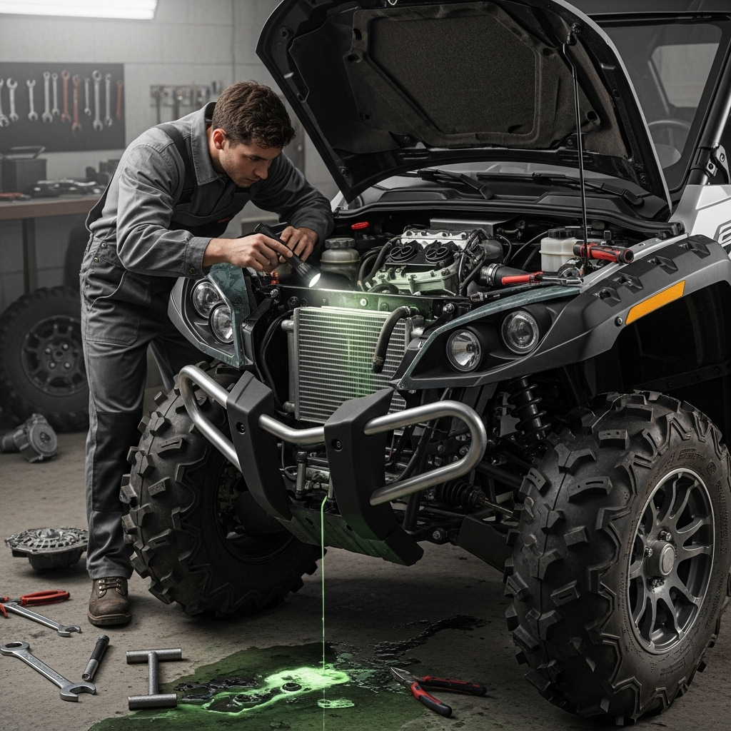 How to Fix ATV Coolant Disappearing Leak