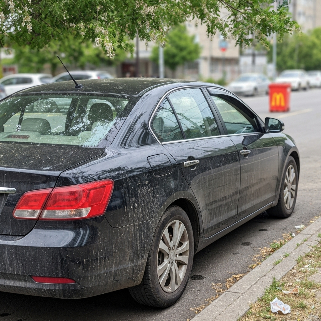 are black cars harder to keep clean