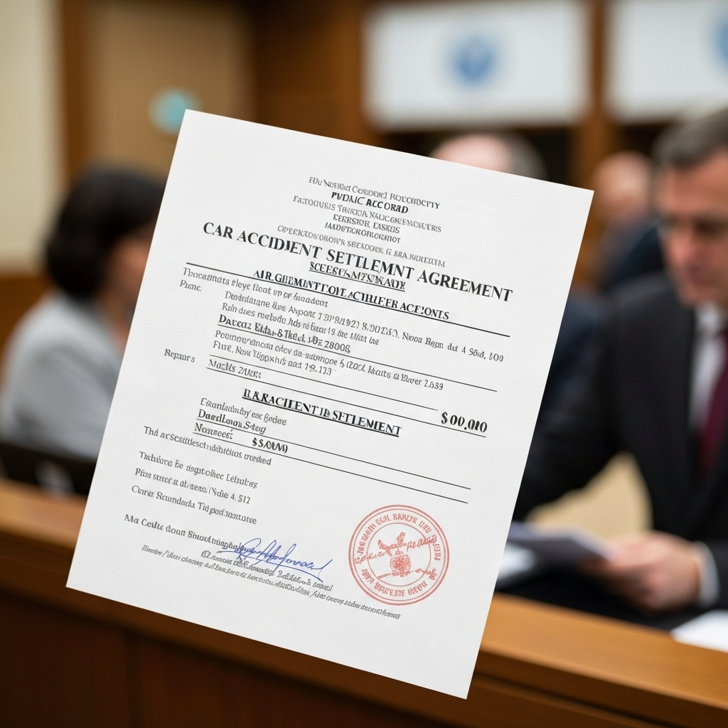 are car accident settlements public record​