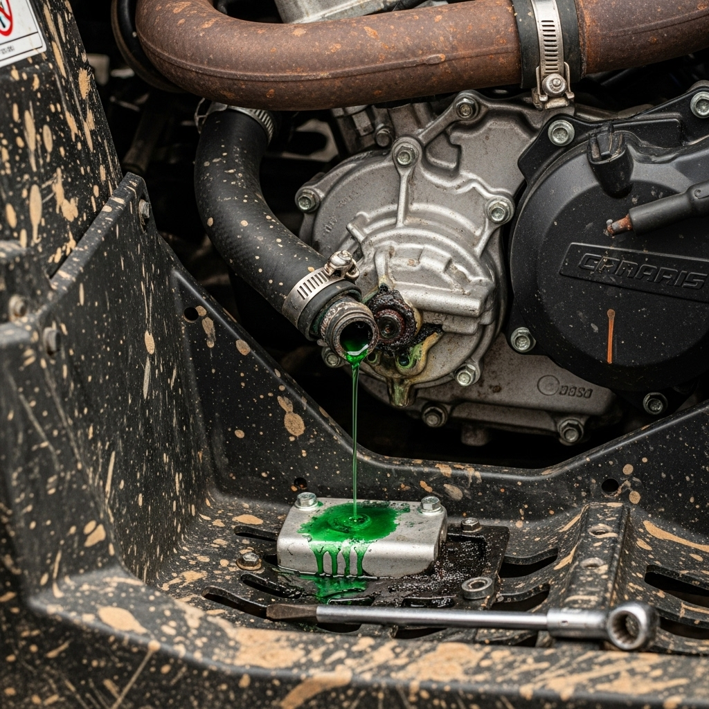 How to Fix ATV Coolant Disappearing Leak